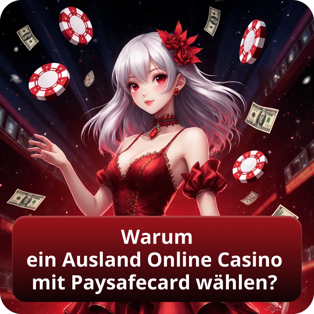 Warum ein Ausland Online Casino mit Paysafecard wählen?
