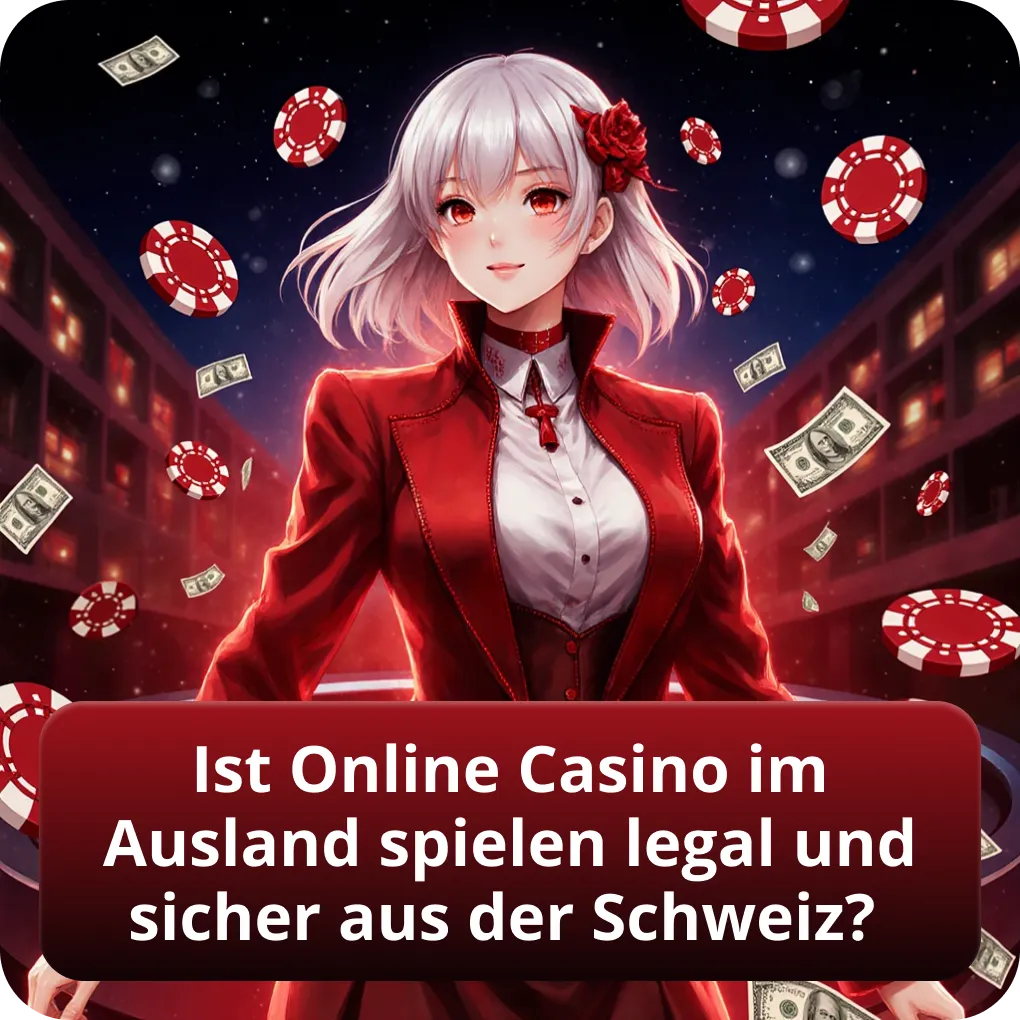 Ist Online Casino im Ausland spielen legal und sicher aus der Schweiz?